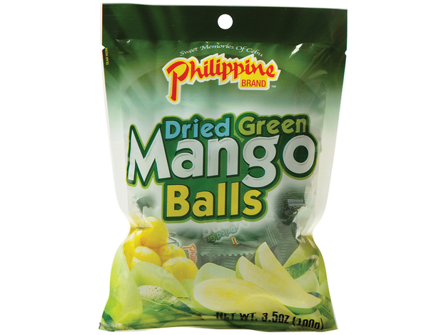 Gedroogde Groene Mango Bolletjes