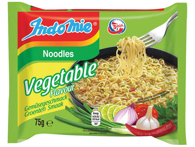 Instant Noedels Groenten