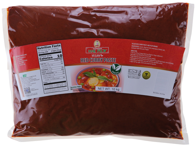 Vegetarische Rode Currypasta