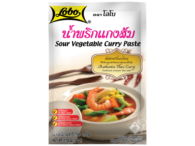 Zure Groenten Currypasta