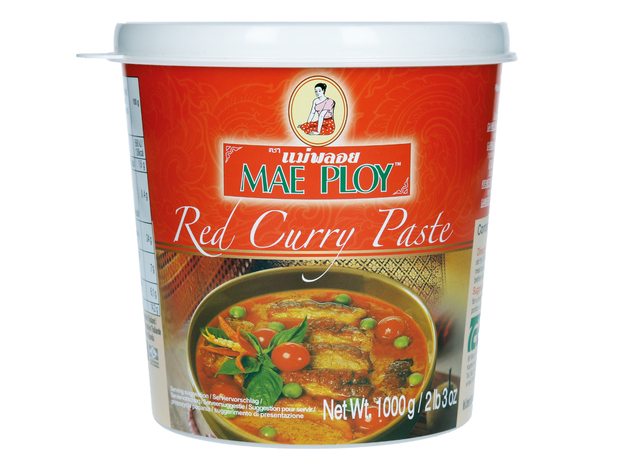 Rode Currypasta