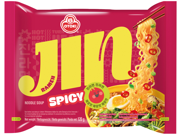 Instant Noedels Jin Ramen Spicy