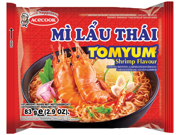 Instant Noedels TomYum Garnaal