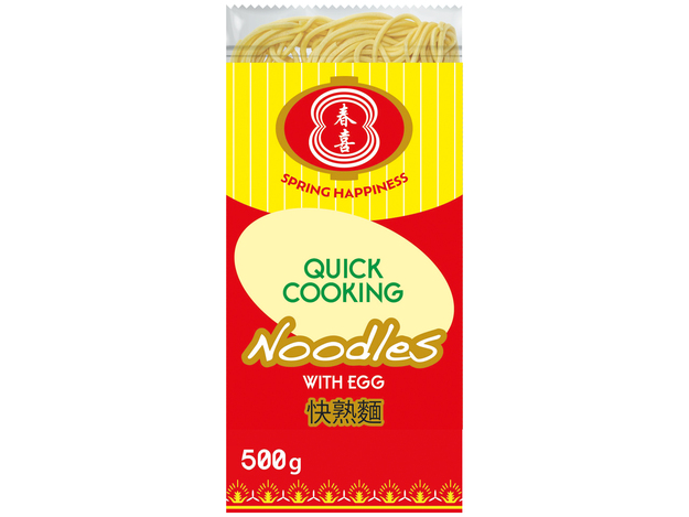 Quick Cooking Noedels met Ei