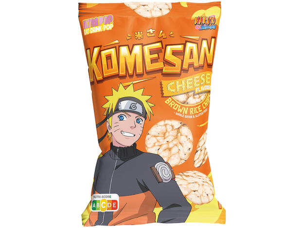 Bruine Rijstchips Kaas