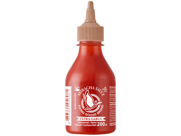 Sriracha Chilisaus met Knoflook