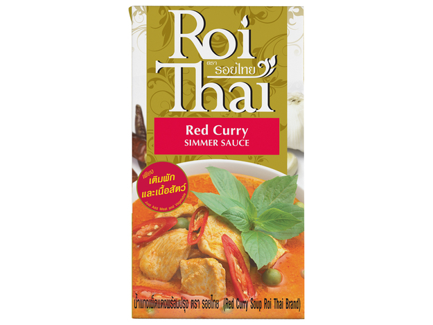 Rode Curry Saus