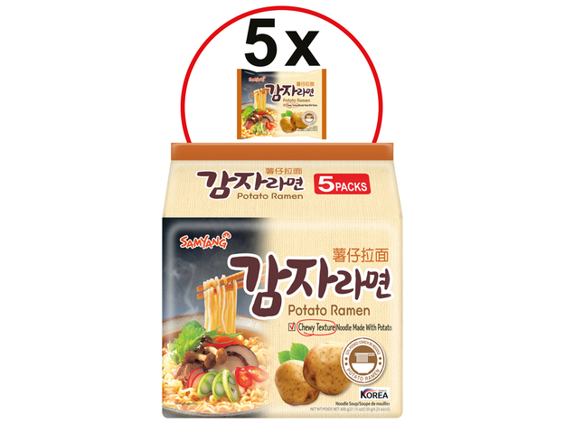 Instant Aardappel Ramen