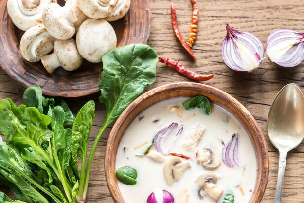 Tom Kha soep