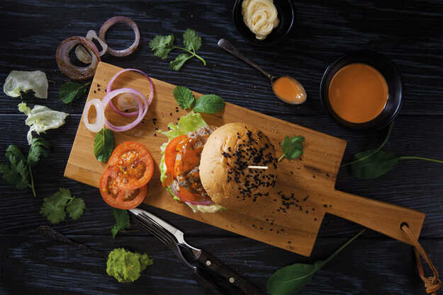 Asian Style Hamburger