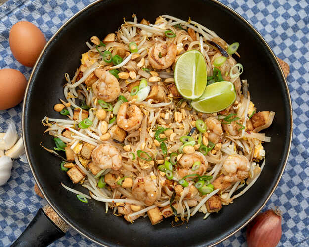 Pad Thai met garnaal
